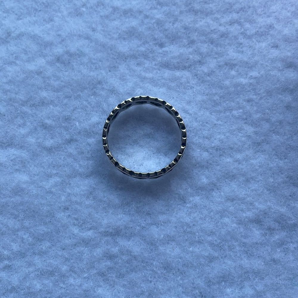 James Avery Tiny Hearts Silver Ring - image 3